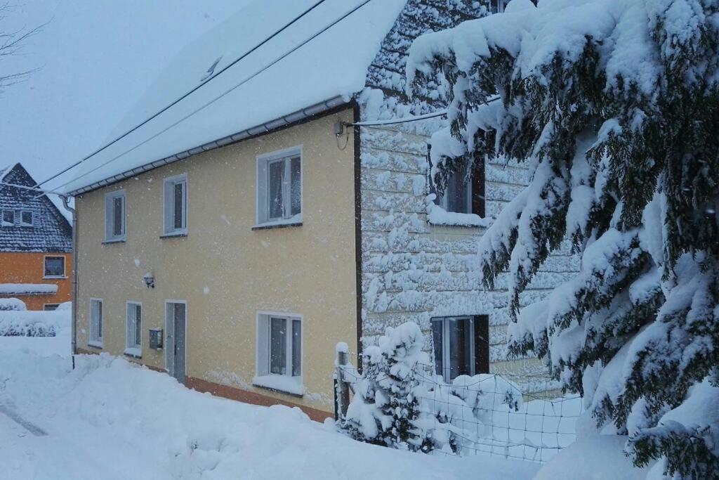 Ferienwohnung In Mittelsaida Grosshartmannsdorf Exteriér fotografie